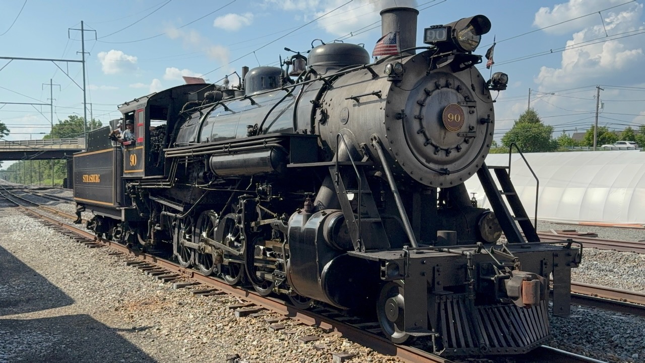 Strasburg Rail Road steam locomotive number 90